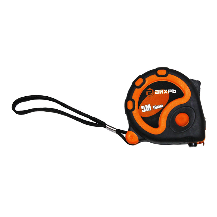 Рулетка 5м х 19мм автостоп Вихрь 73/11/1/5                                                                                                                                                              