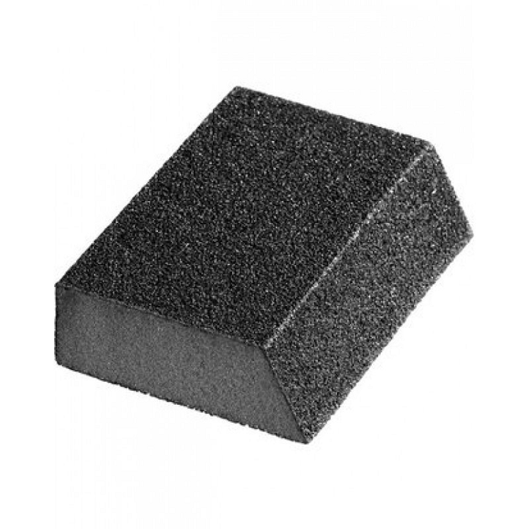 Губка шлифовальная STAYER MASTER угловая  Р120, 100х68х42х26мм средняя жесткость(3561-120)                                                                                                              