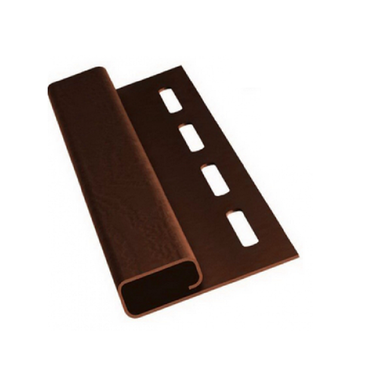 Планка финишная 3м коричневая                                                                                                                                                                           