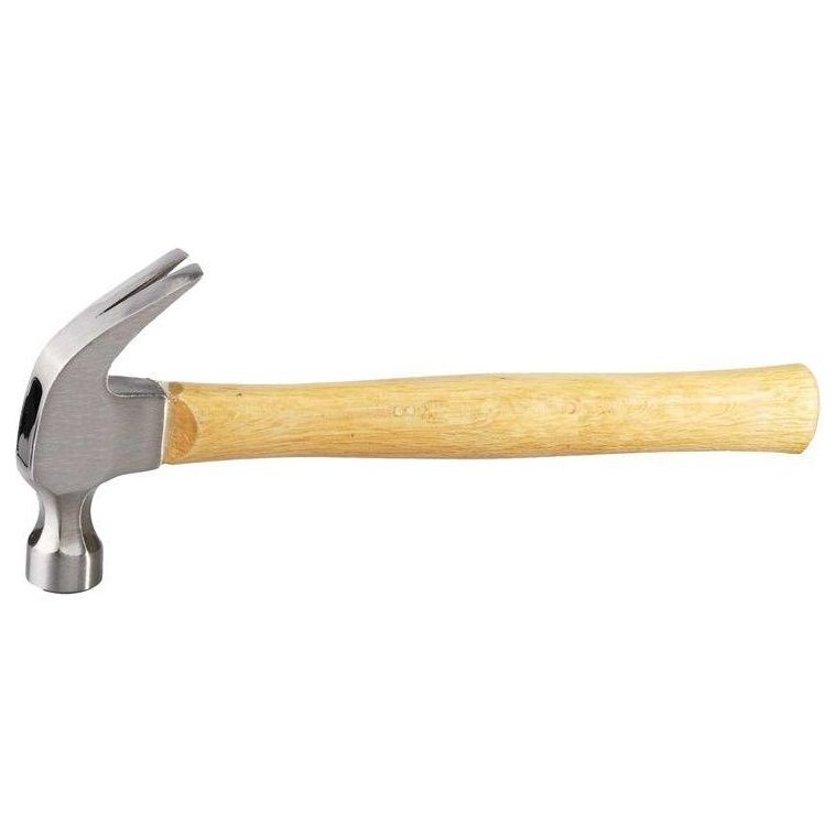 Молоток-гвоздодер, дерев.ручка 450гр Pobedit (2533145)                                                                                                                                                  