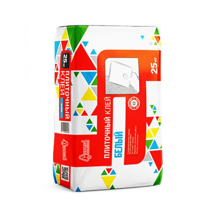 Клей для плитки "Старатели" белый 25кг                                                                                                                                                                  