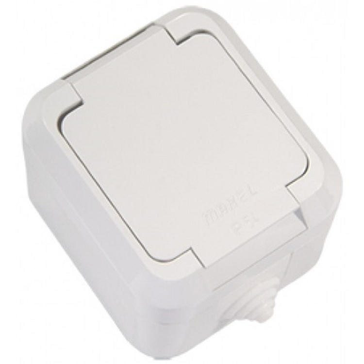 Розетка ОП1 "Makel"  IP54 (18306)                                                                                                                                                                       