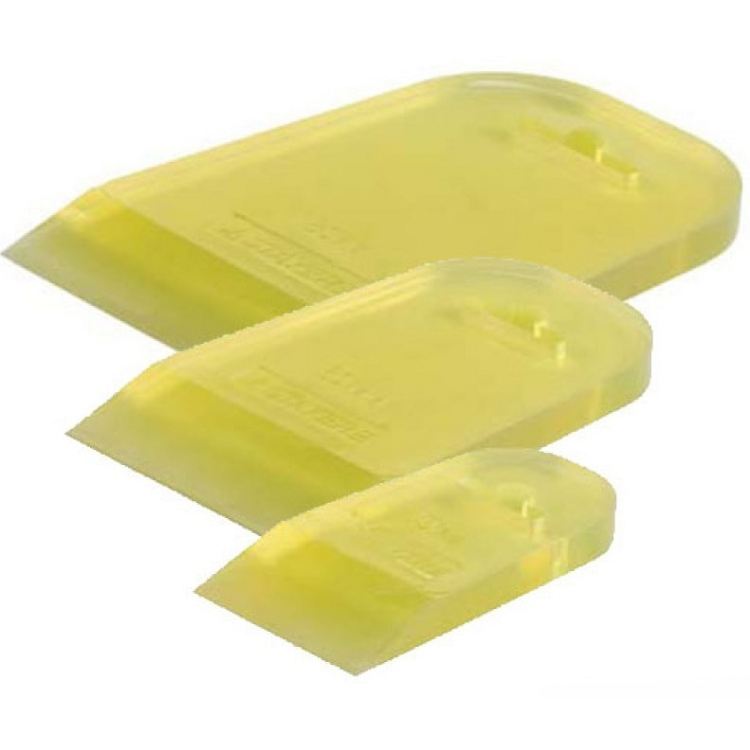 Набор STAYER "MASTER" шпатели резиновые, прозрачные 3шт: 40, 60, 80мм (10155-Н3_z01)                                                                                                                    