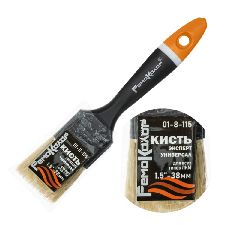 Кисть плоская "Олимп Универсал" 1,5"-38мм (01-8-115)                                                                                                                                                    