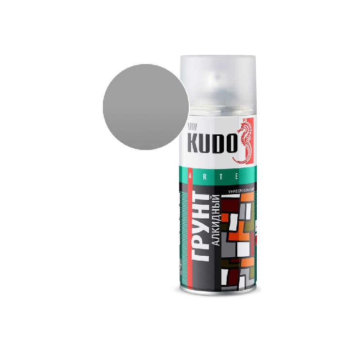 Грунт KUDO серый 520мл KU-2001                                                                                                                                                                          