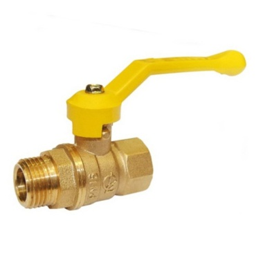 Кран шаровый 11Б27П газ А10 муфта-штуцер (природный газ,) ДУ15, Ру=16 ГАЛЛОП                                                                                                                            