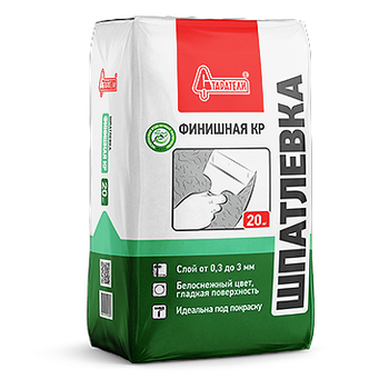 Шпатлёвка финишная  КР (20кг) Старатели                                                                                                                                                                 