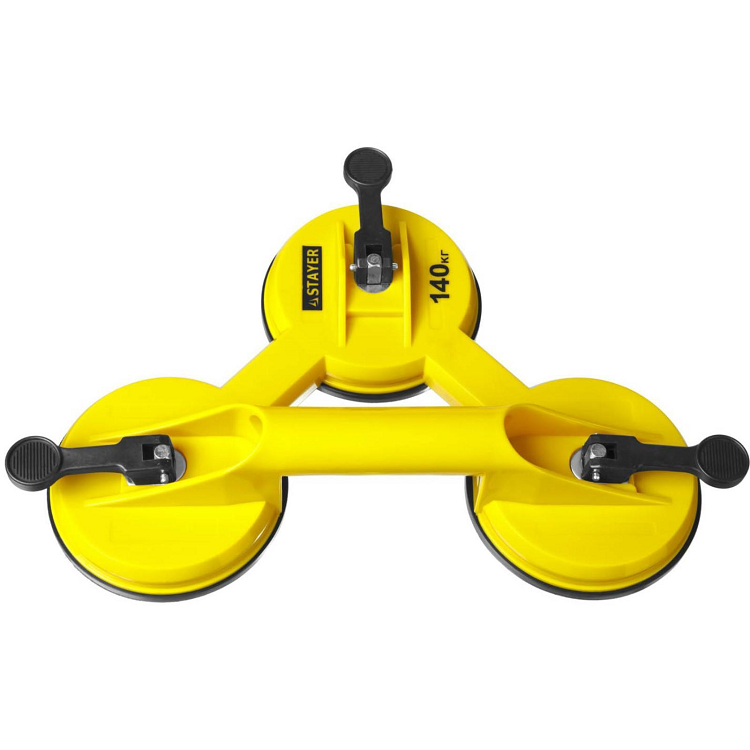 Стеклодомкрат STAYER MASTER Maxlift пластмассовый, тройной 140кг (33718-3)                                                                                                                              