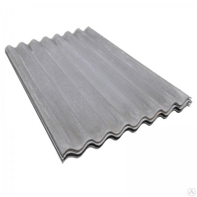 Шифер 8-ми волновой СВ-40 (1750х1130х5,2мм)                                                                                                                                                             