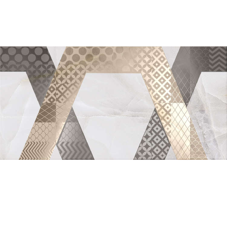 Декор Палермо D1 Геометрия 25х50 (8шт)                                                                                                                                                                  