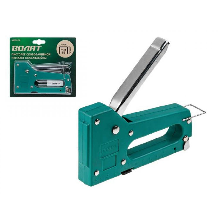 Пистолет скобозабивной пластмассовый 4-8 мм ВОЛАТ(38010-08)                                                                                                                                             