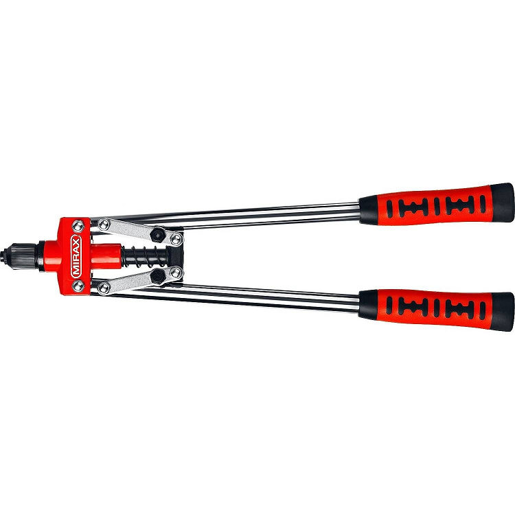 Заклепочник двуручный MIRAX d=3.2/4.0/4.8мм из алюминия и стали, литой корпус (31034_z01)                                                                                                               