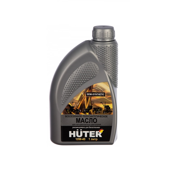 Масло моторное 10W-40 полусинтетическое для четырехтактных двигателей 1л Huter 73/8/1/1                                                                                                                 
