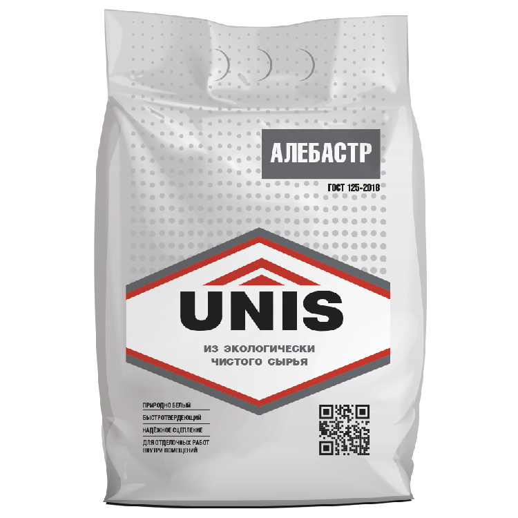 Алебастр (5кг)  "ЮНИС"                                                                                                                                                                                  