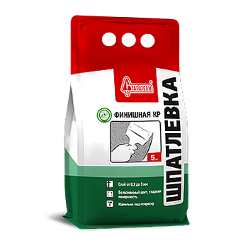 Шпатлёвка финишная  КР (5кг) Старатели                                                                                                                                                                  