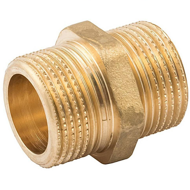 Ниппель 1/2" латунь                                                                                                                                                                                     