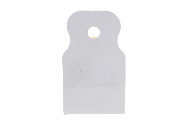 Шпатель STAYER "MASTER" резиновый, белый, 1шт, 40мм  (1027-40)                                                                                                                                          