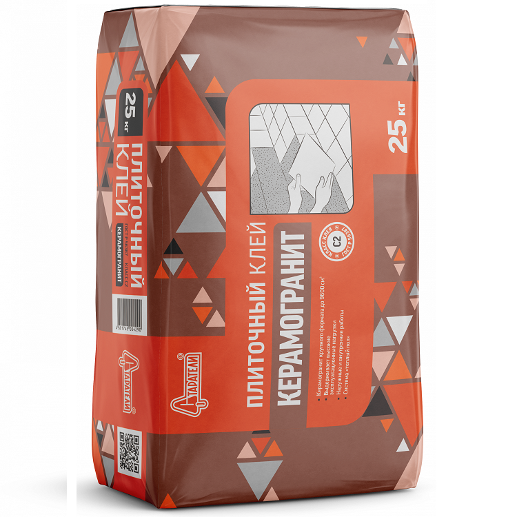 Клей для плитки "Старатели" керамогранит 25 кг                                                                                                                                                          