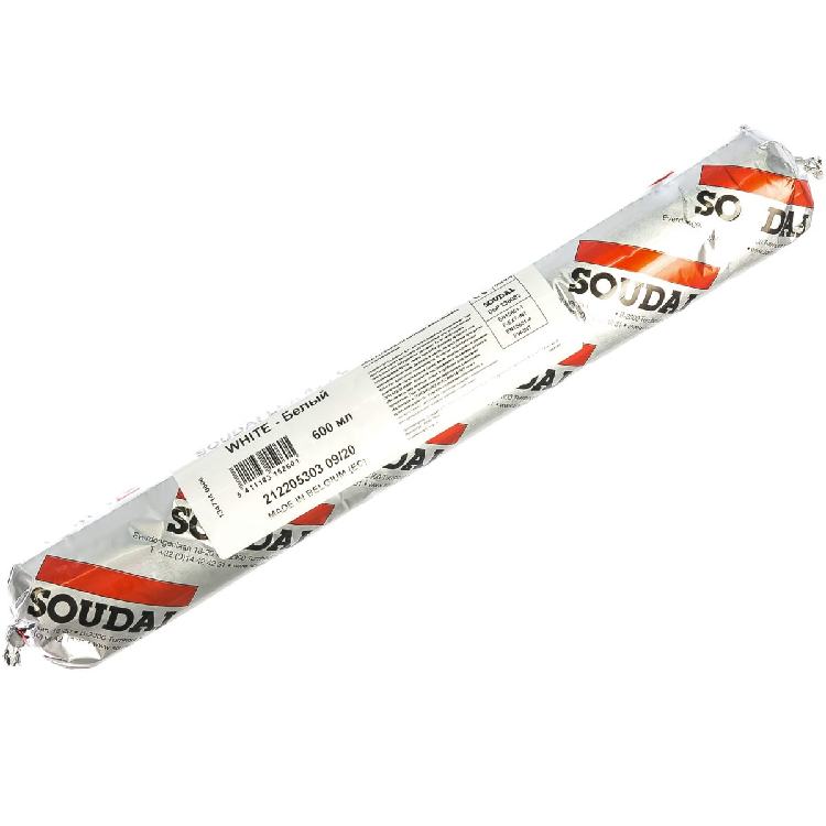 Герметик Soudal Соудафлекс 40 ФС белый 12*600 мл 134714                                                                                                                                                 