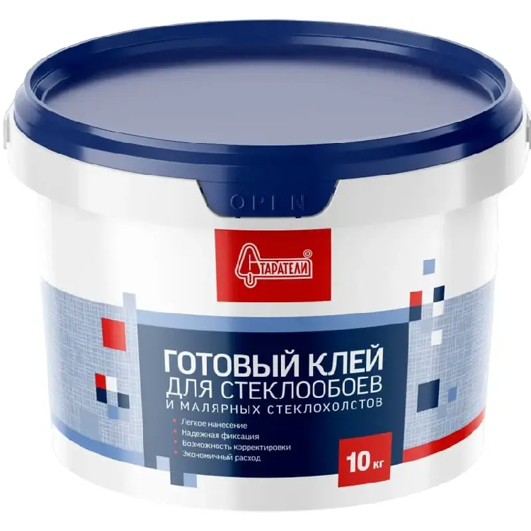Клей готовый для стеклообоев 10 кг СТАРАТЕЛИ                                                                                                                                                            