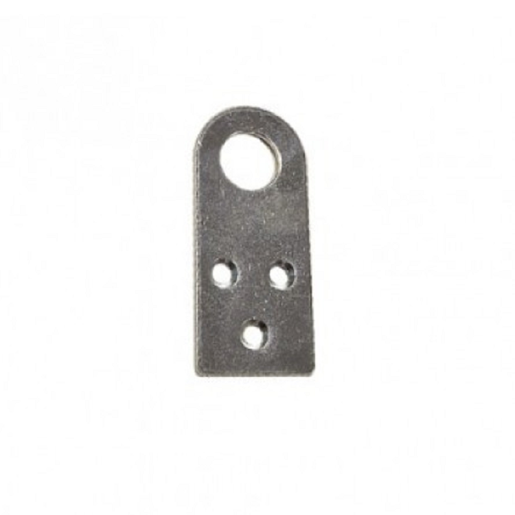 Проушина дверная д/замка 90х40 прямая цинк d20мм (4121)                                                                                                                                                 
