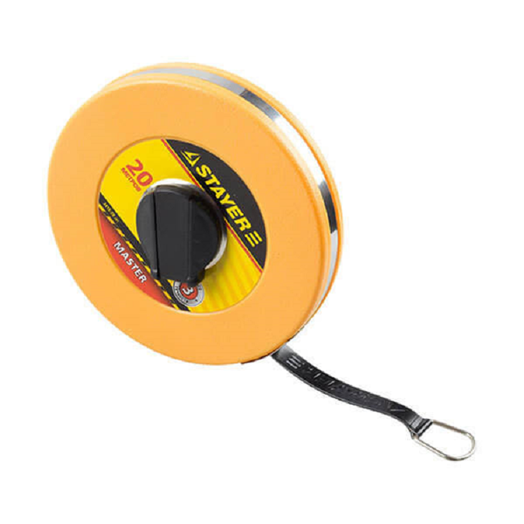Мерная лента STAYER "MASTER", фиберглассовое двухстороннее полотно, 20 м  (3415-20_z01)                                                                                                                 