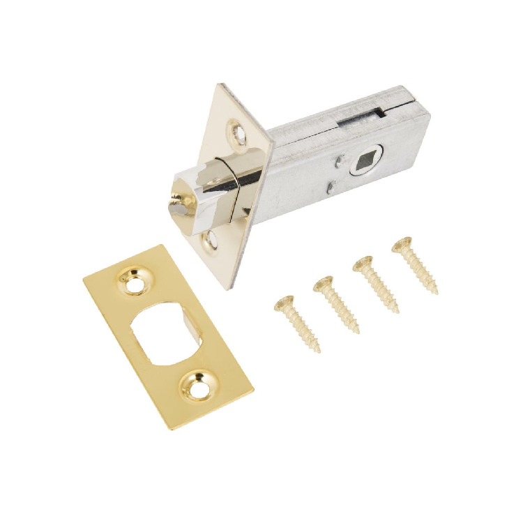 Задвижка АЛЛЮР АРТ LB45-6 PB золото 6мм без ручек (11235)                                                                                                                                               