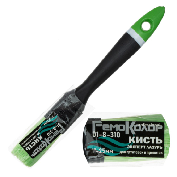 Кисть плоская "Олимп Лазурь" 1"-25мм (01-8-310)                                                                                                                                                         