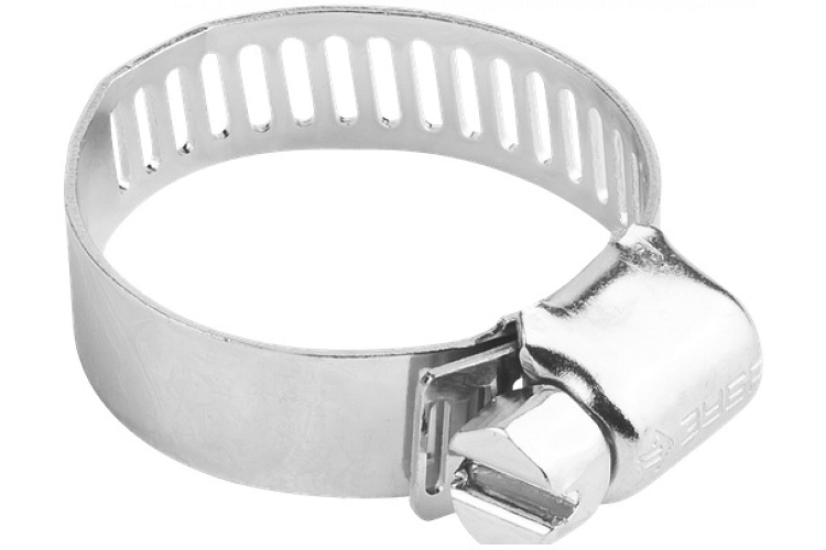 Хомут червячный 32-51мм ЗУБР "ЭКСПЕРТ" оцинкованные,просечная лента 12мм, 100шт (37805-032-51-100)                                                                                                      