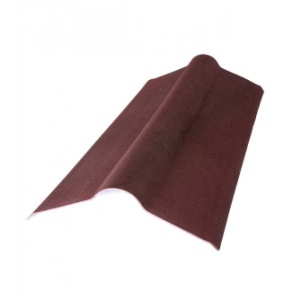 Ондулин конек 0,36х0,9 м коричневый                                                                                                                                                                     