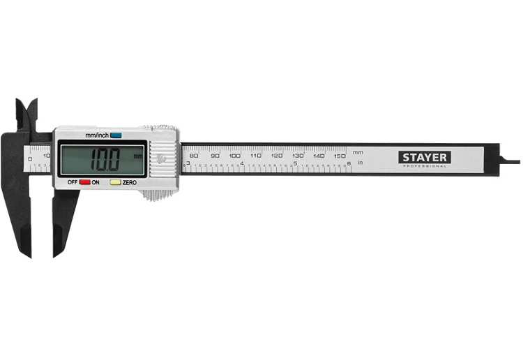 Штангенциркуль STAYER MASTER электронный, композитные материалы 150мм(34411-150)                                                                                                                        