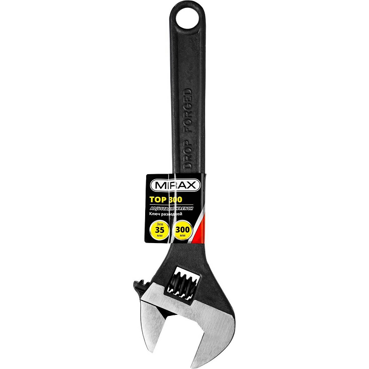 Ключ разводной ТОР, 300/35мм, MIRAX (27250-30)                                                                                                                                                          