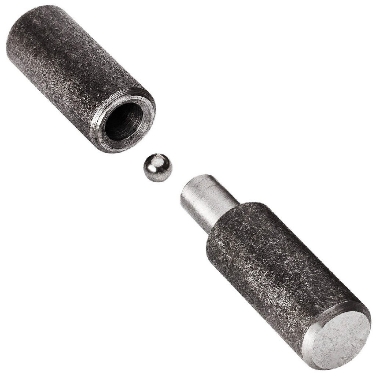 Петля гаражная 10х80 с шаром                                                                                                                                                                            