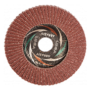 Круг лепестковый торцевой КЛТ-1 125х22мм (Р120) (Луга)                                                                                                                                                  