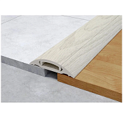 Порог с монтажным каналом 36мм 0,9м "Идеал", 267 Клен белый                                                                                                                                             