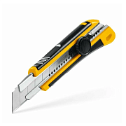 Нож STAYER HERCULES-25, 25мм, нож с винтовым фиксатором (09147)                                                                                                                                         