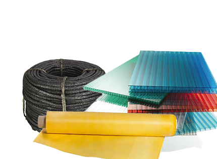 Поликарбонат, полимерные и резинотех. изделия