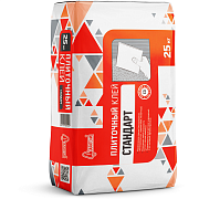 Клей для плитки стандарт 25кг "Старатели"                                                                                                                                                               