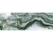 GL17B Плитка настенная Hypnose Malachite B glossy 30*90см 1,08м2                                                                                                                                        