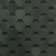 Гибкая черепица, Оптима (зеленый) 6S4X21-0703RUS (уп.3м2)                                                                                                                                               