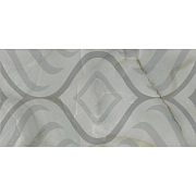 TP3665H Плитка настенная Меоланс Декор св.серый,глянец 30*60см 1,8м2                                                                                                                                    