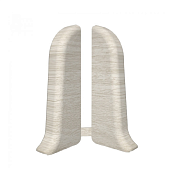 Заглушка ИДЕАЛ КОМФОРТ 55мм пара №252 (Ясень белый, 25шт/уп) К-П55-Тп 252 ЯСН БЕЛ                                                                                                                       