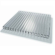 Поликарбонат СП 4мм, лист 6000х2100 прозрачный  SKYGLASS (плотность 0,58кг/м2)                                                                                                                          