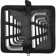 Набор STAYER Ключи "MASTER" имбусовые короткие,сатинир.покрытие,НЕХ 2-14мм,10предм (2740-Н10_z01)                                                                                                       