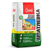 Шпатлёвка фасадно-финишная  (20кг) Старатели                                                                                                                                                            