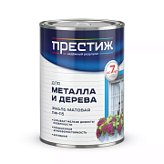 Эмаль ПФ-115 (белая матовая) 0,9кг "Престиж"                                                                                                                                                            