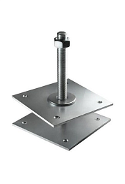 Анкер регулируемый по высоте(домкрат) цинк М24(110/120)                                                                                                                                                 