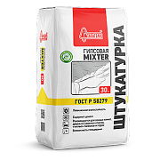 Штукатурка  MIXTER для влажных помещений 30 кг "Старатели"                                                                                                                                              