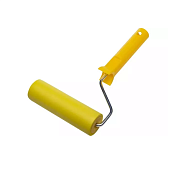 Валик прижимной STAYER "MASTER" в сборе, резиновый, бюгель 6мм, 44х150мм (0391-15)                                                                                                                      