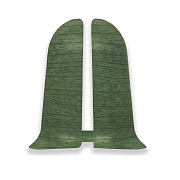 Заглушка ИДЕАЛ КОМФОРТ 55мм пара №027 (Зеленый, 25шт/уп) К-П55-Тп 027 ЗЕЛ                                                                                                                               